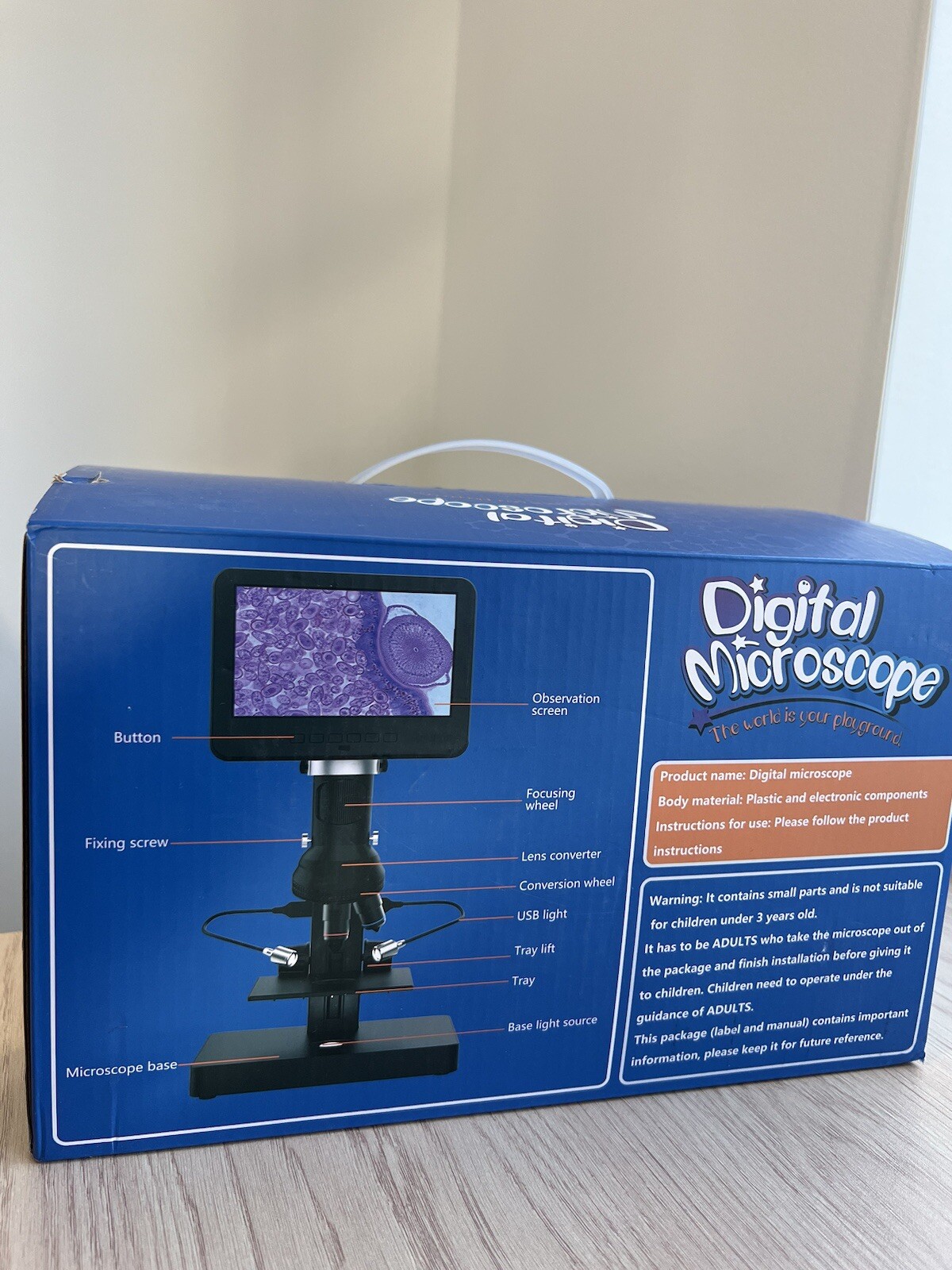 Andonstar AD249S-P 10.1 Inch HDMI Digital Microscope
