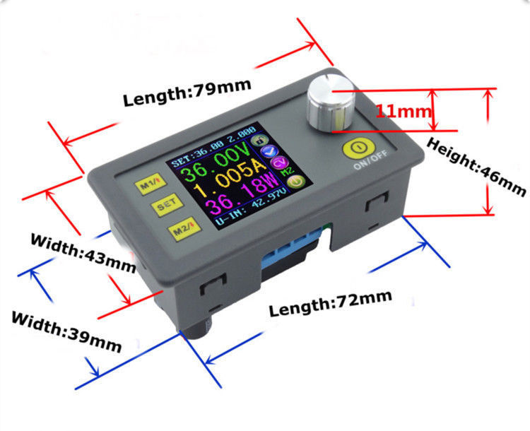 DP 30V 5A Step down Programmable Power Supply Constant Current Voltage CC CV LED