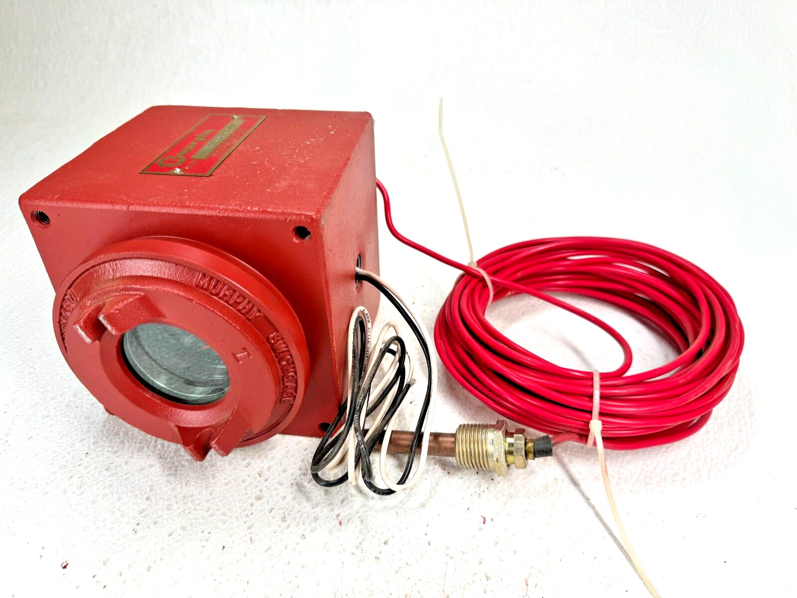 MURPHY SWICHGAGE A25T-220-EX-40 Temperature Gauge & Enclosure 130-220F (60-100C)