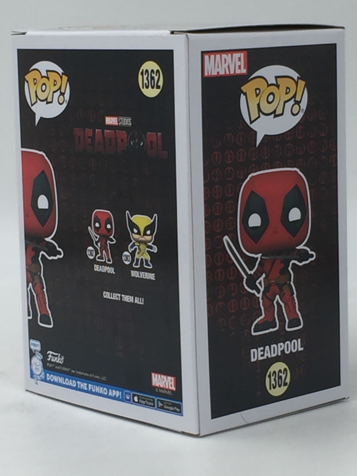 Funko Pop! Merc with a mouth Marvel Deadpool #1362 with Pop Protector