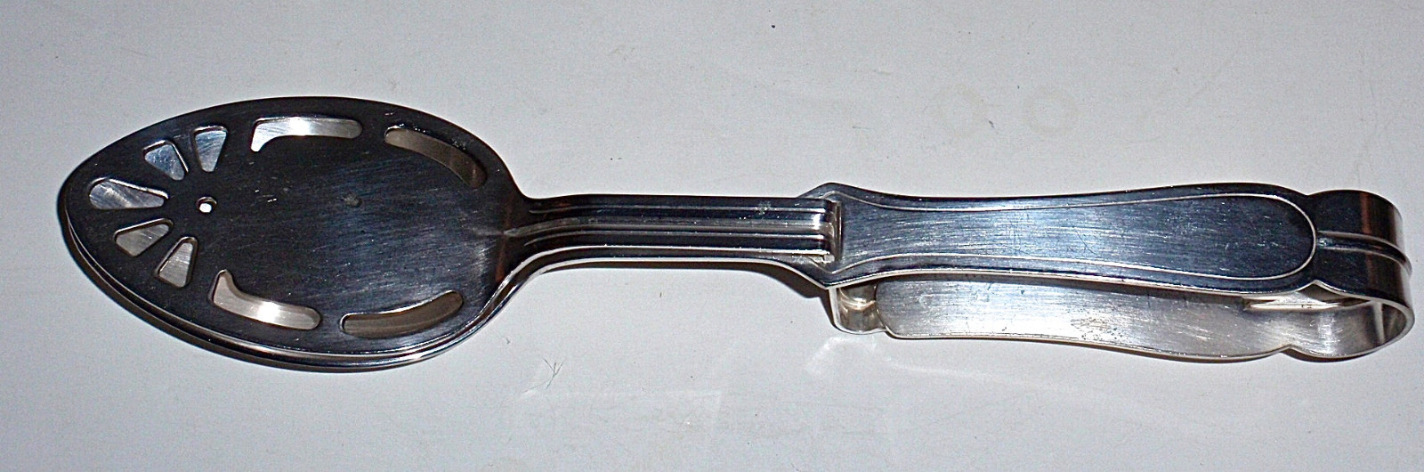 Vintage Silverplated Spring Action Server, Unique!
