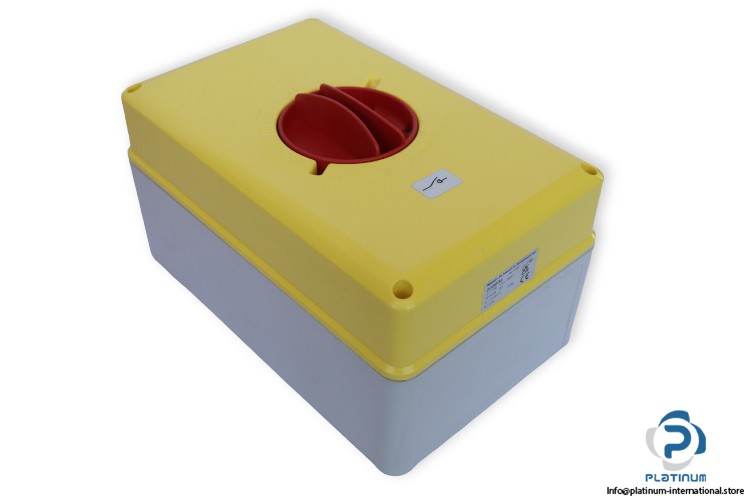 PALAZZOLI 208634 ISOLATOR SWITCH_CAM-SZ_4-Pole_690 V AC_2 Locks-5 mm_250x158x139