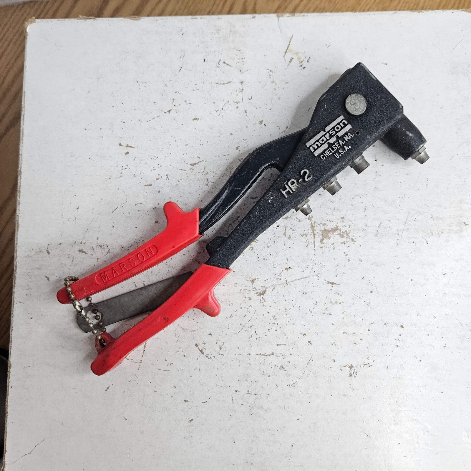 Blue Point Marson Tools HP-2 Rivet Gun Klik Fast Red Grip