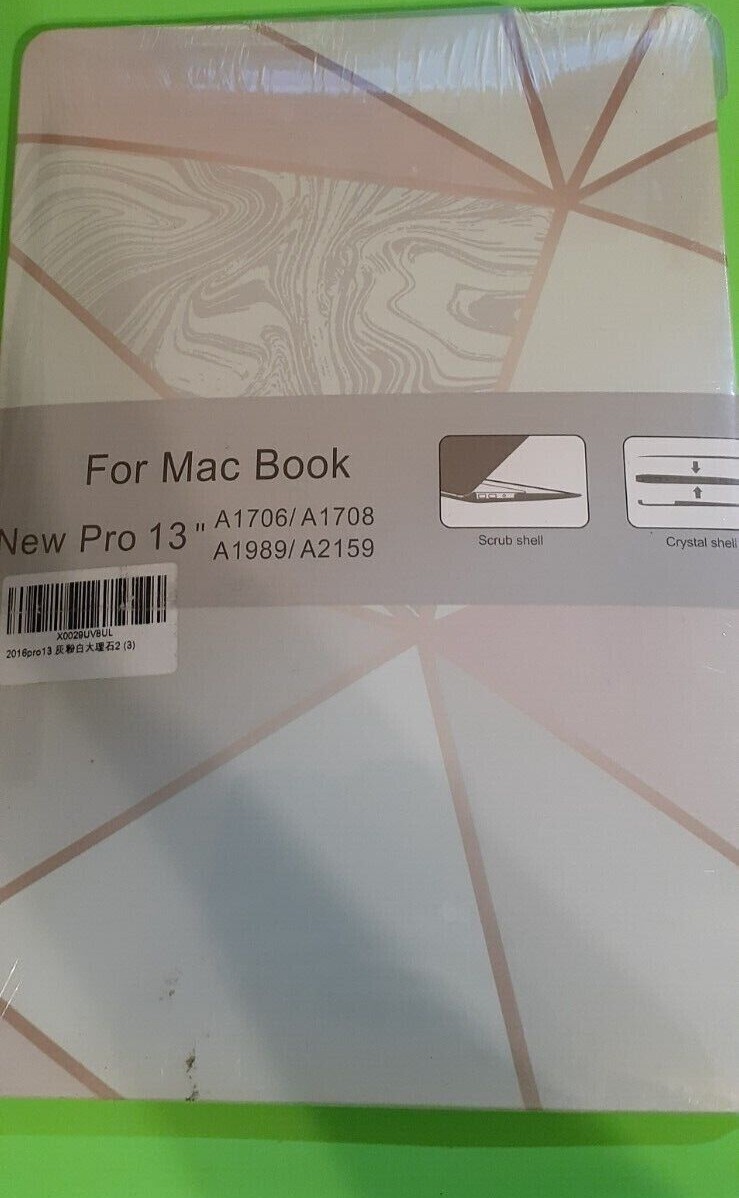 New MacBook Pro 13.” Hard Plastic Protective Case, Crystal Shell