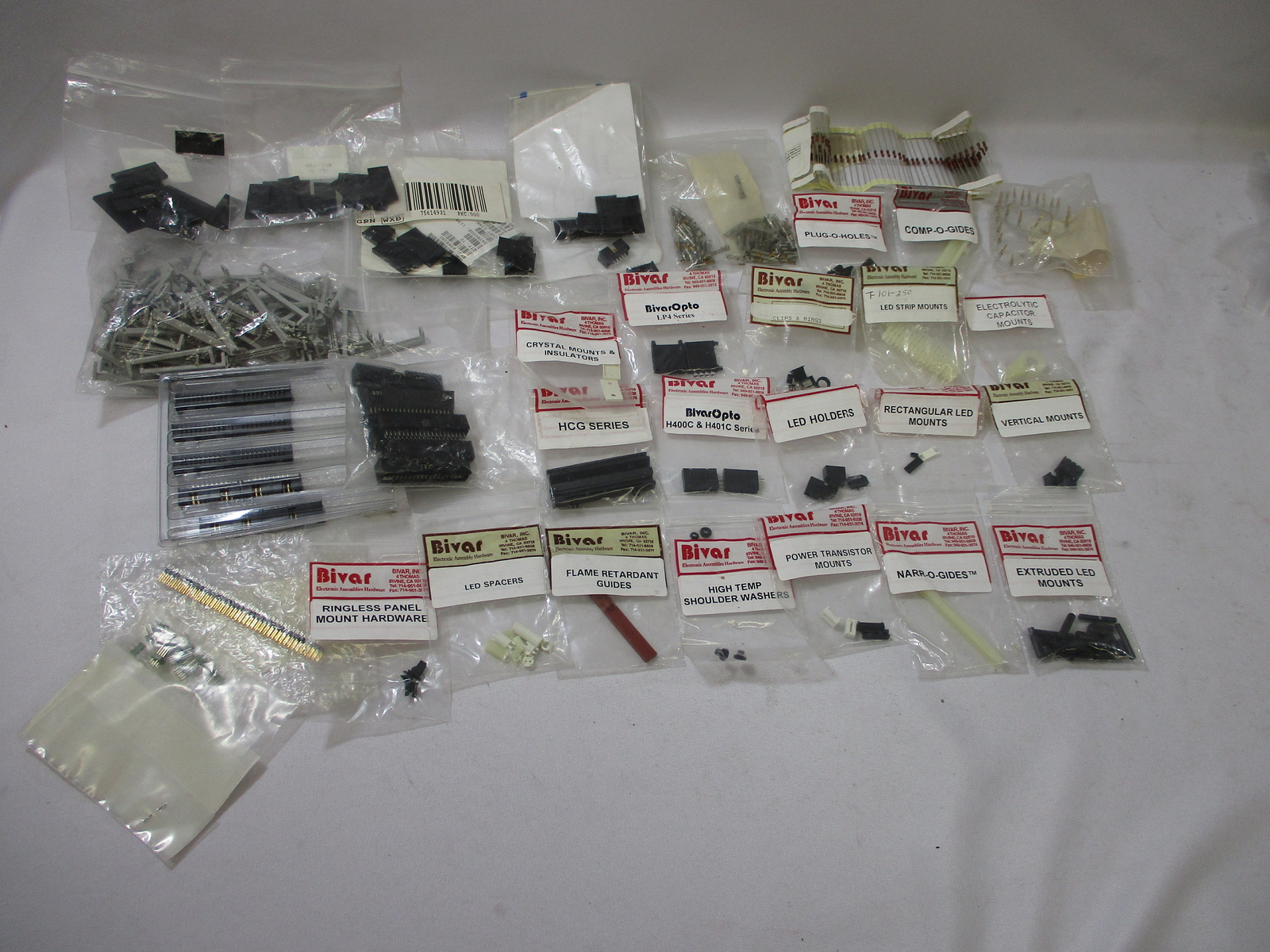 *NEW* (LOT OF 30+) BIVAR ELECTRONIC ASSEMBLY HARDWARE H400C/F101-250