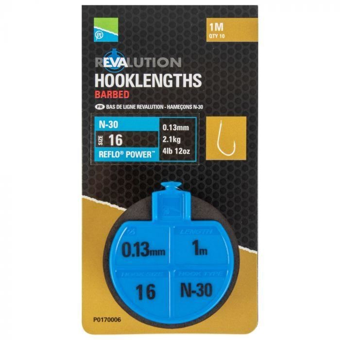 Preston Revalution Hooklengths N30 NEW Match Fishing