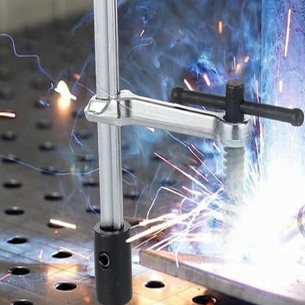 Welding Table Clamps, 19pcs V Blocks, Round Pins & Stackable Risers Accessories