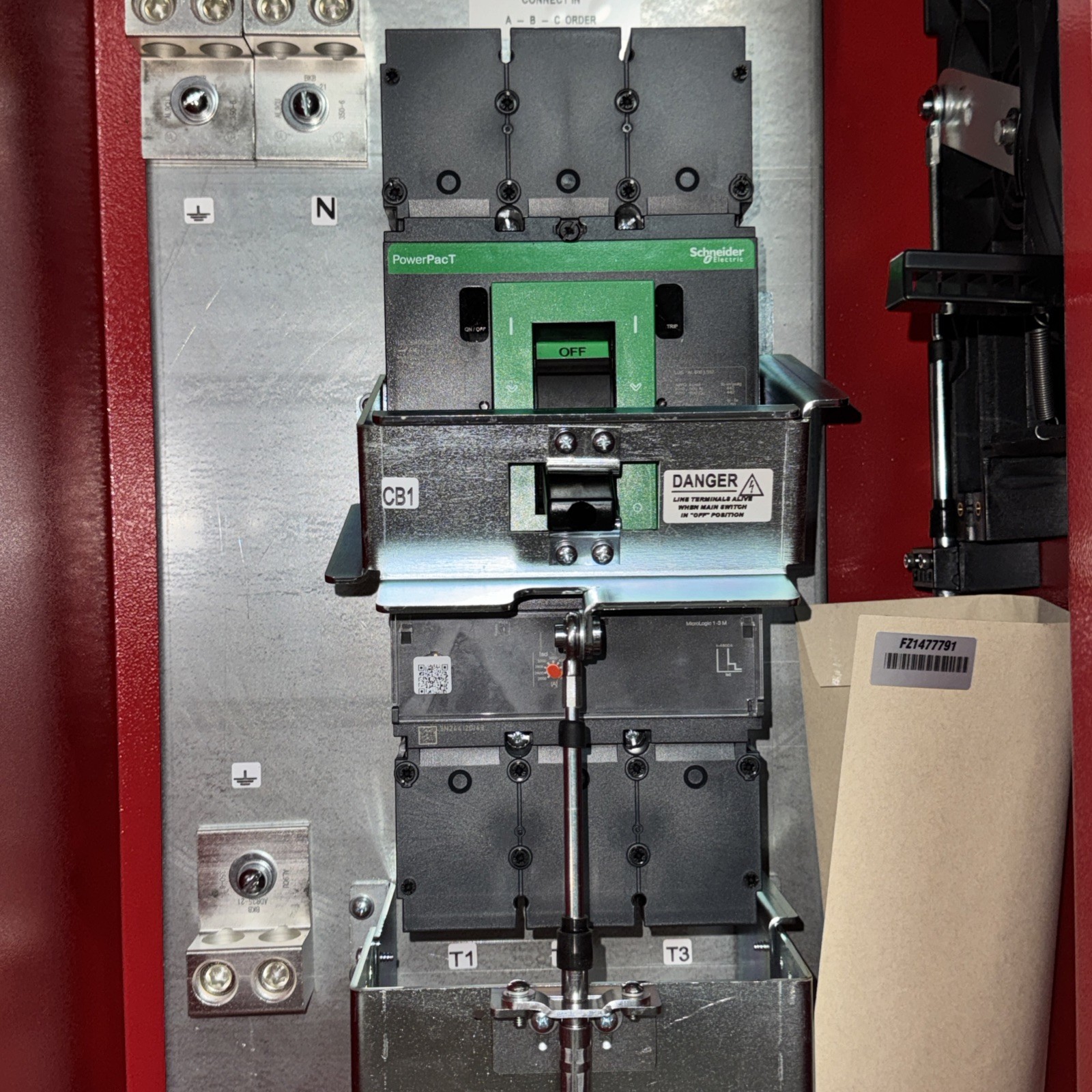 firetrol FTA990-M125B Fire Pump Controller Disconnect 125HP 3PH