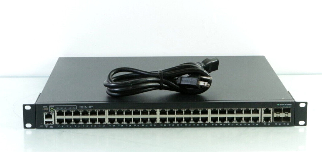 Access ANX 7150-48PF 48 Port PoE+ Switch 4×1/10 GbE GbE Uplink 740W n569