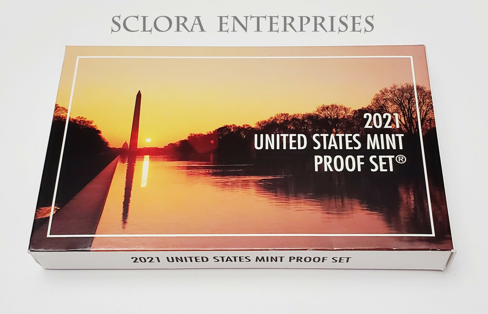 2021 Proof Set Box and Lenses ONLY   *NO COINS*