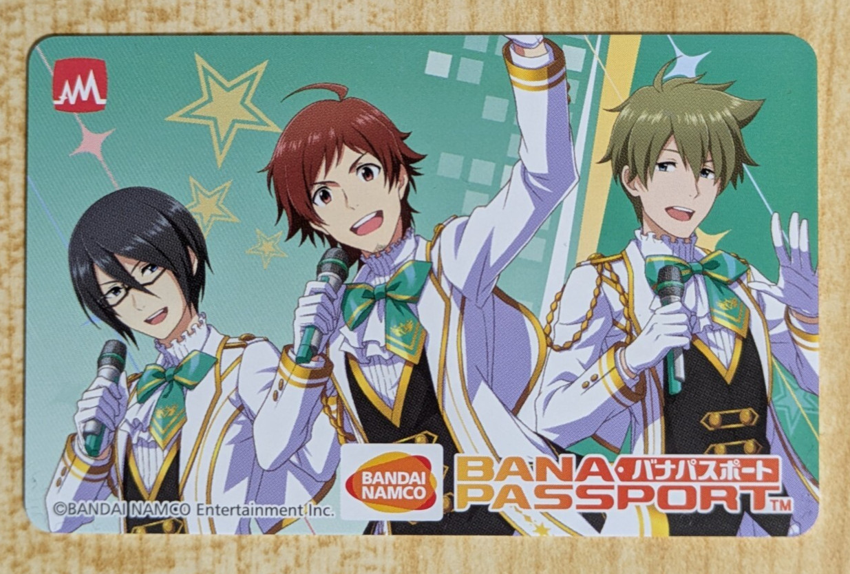 SHIPS FROM USA NEW Bandai Namco BANAPASSPORT Card The Idolmaster Amusement IC