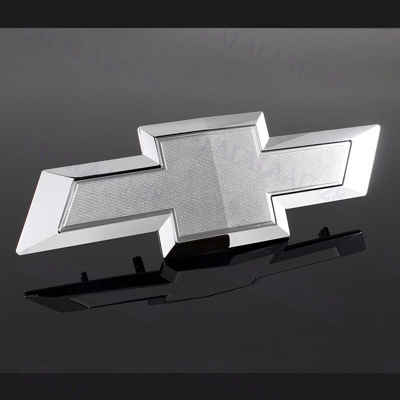 For 2016-2018 GM Chevy Silverado 1500 Silver Front Bowtie Bow tie Emblem New X1