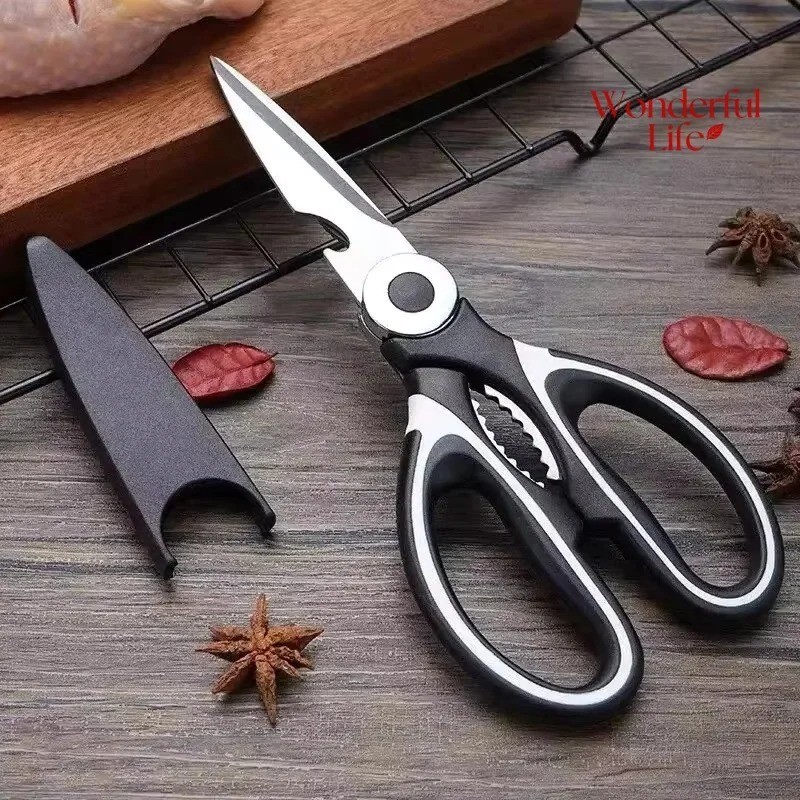 Heavy Duty Kitchen Scissors Poultry Bone Cutter Fish Meat Vegetable Shears