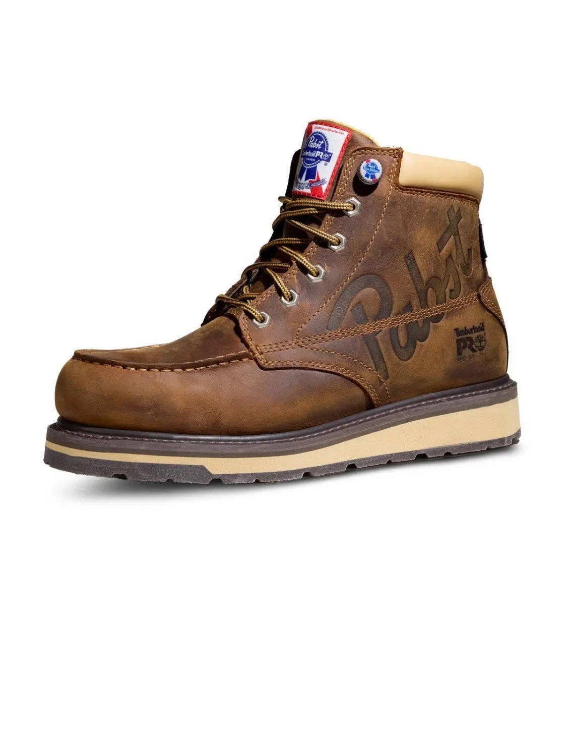 Timberland PRO Men's 6" PBR Pabst Gridworks Soft Toe Waterproof Boot New in Box