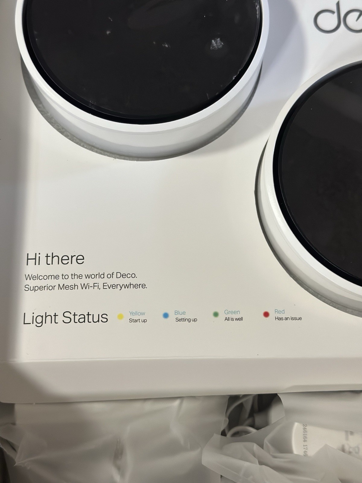TP-Link Deco Whole Home Mesh Wi-Fi System (3-Pack) - Tested & Complete