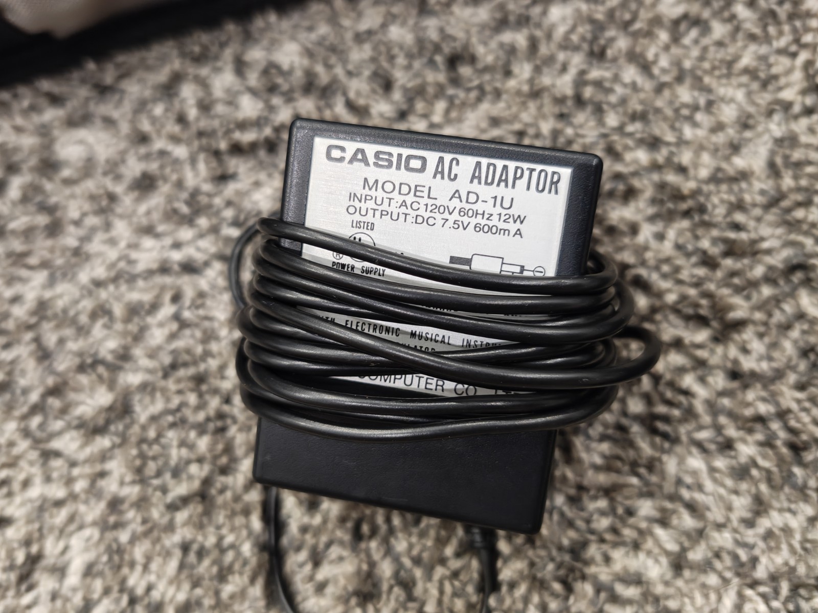 Casio SK-1 Sampling Keyboard w/ Case And Box TESTED WORKS GREAT - Missing 1 Key