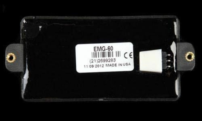 60 Active Guitar Humbucker Pickup, Black