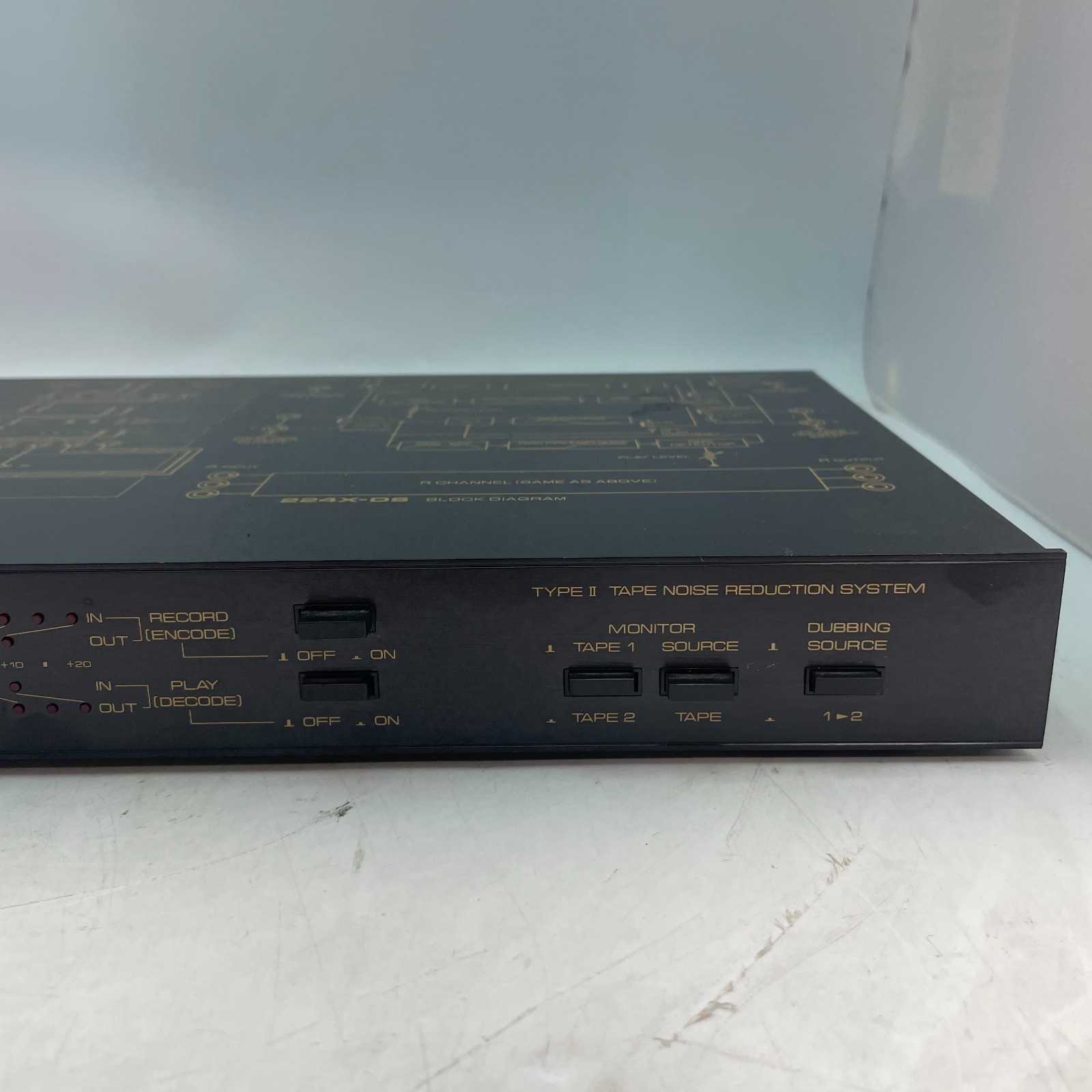 DBX Model 224X-DS Type II Digital Noise Reduction System TESTED WORKS