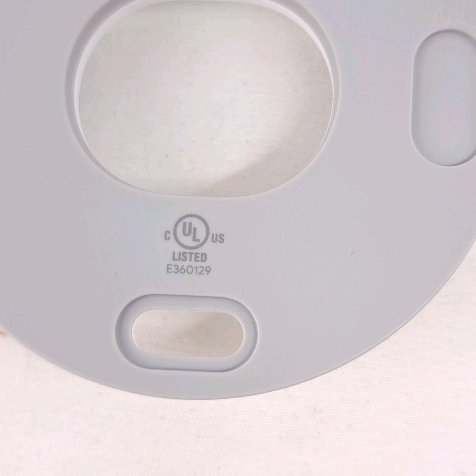Google Nest Smart Thermostat White Programmable WiFi With Base Plate