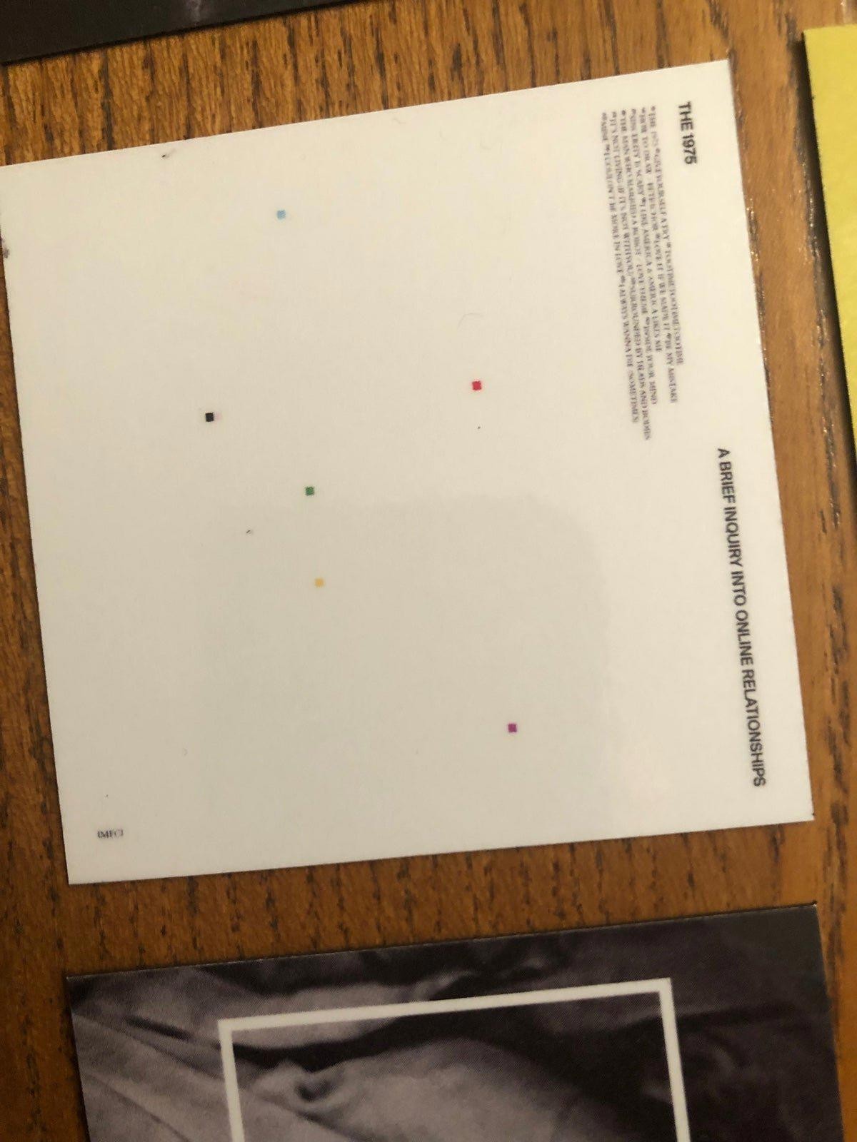The 1975 fridge magnets