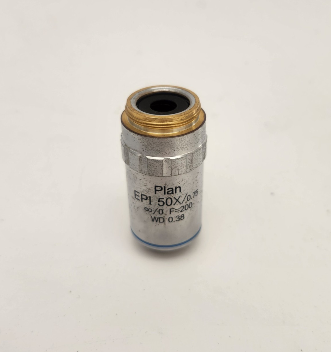 Meiji Japan Plan EPI 50x/0.75 ∞/0 f=200 WD 0.38 Objective | Pre-Owned