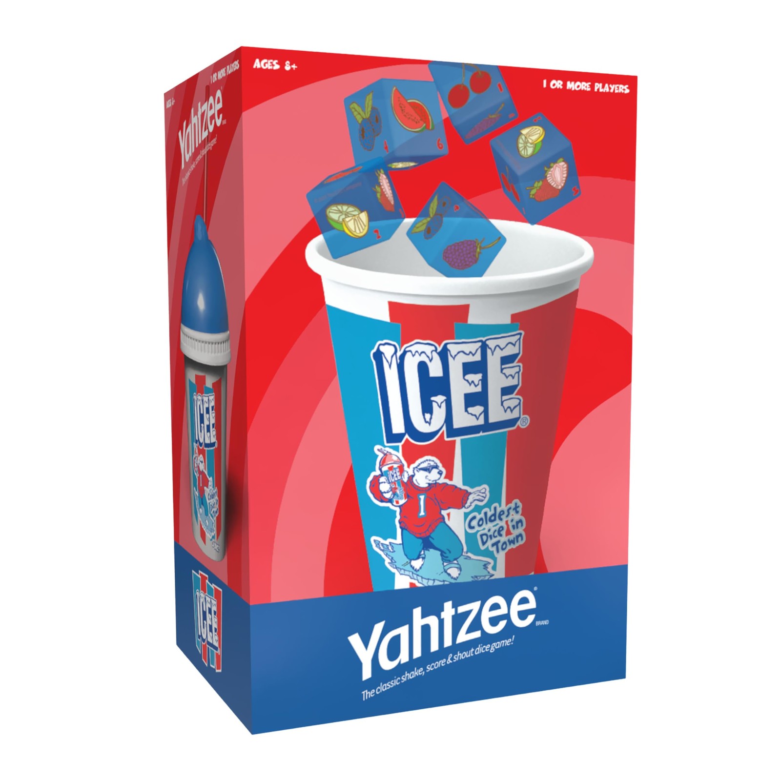 YAHTZEE: ICEE Edition, Exclusive Collectible Cup Shaker New Board Game Family