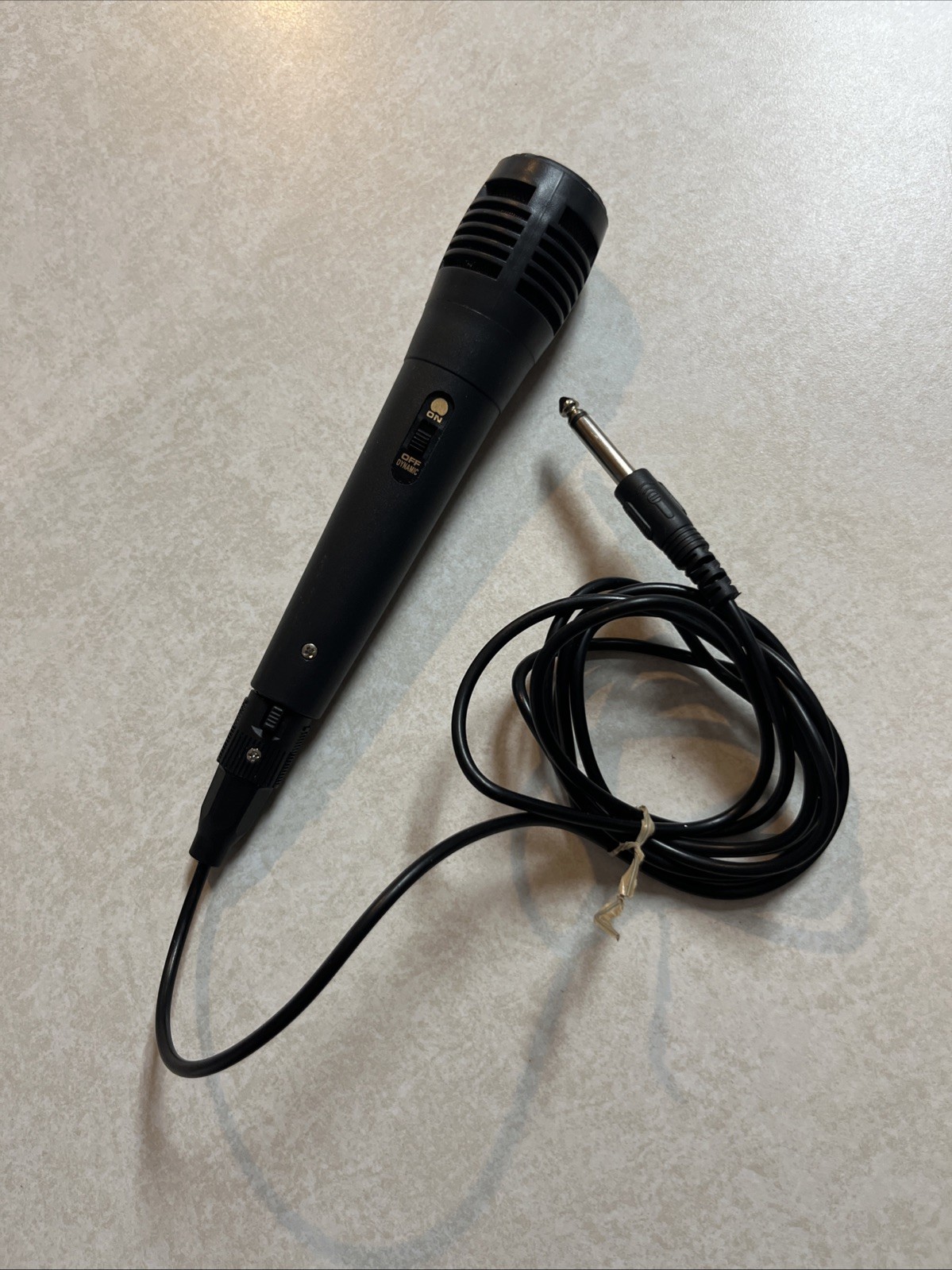 Black Karaoke Microphone with 72" long cord