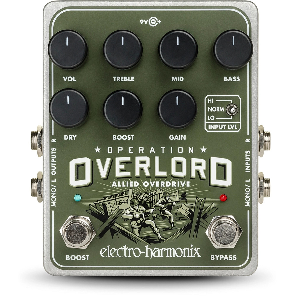 ElectroHarmonix Operation Overload Overdrive Pedal