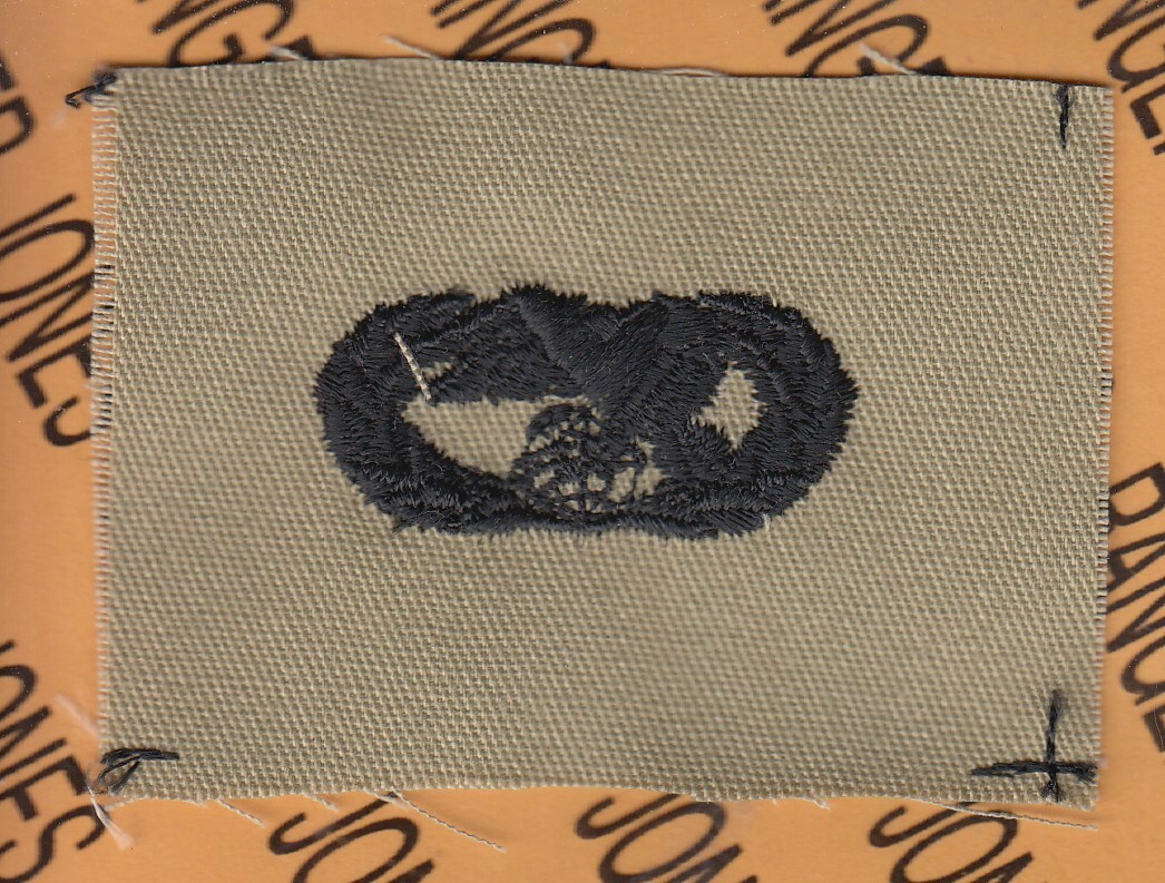 USAF Air Force Transportation Qualification Desert badge patch