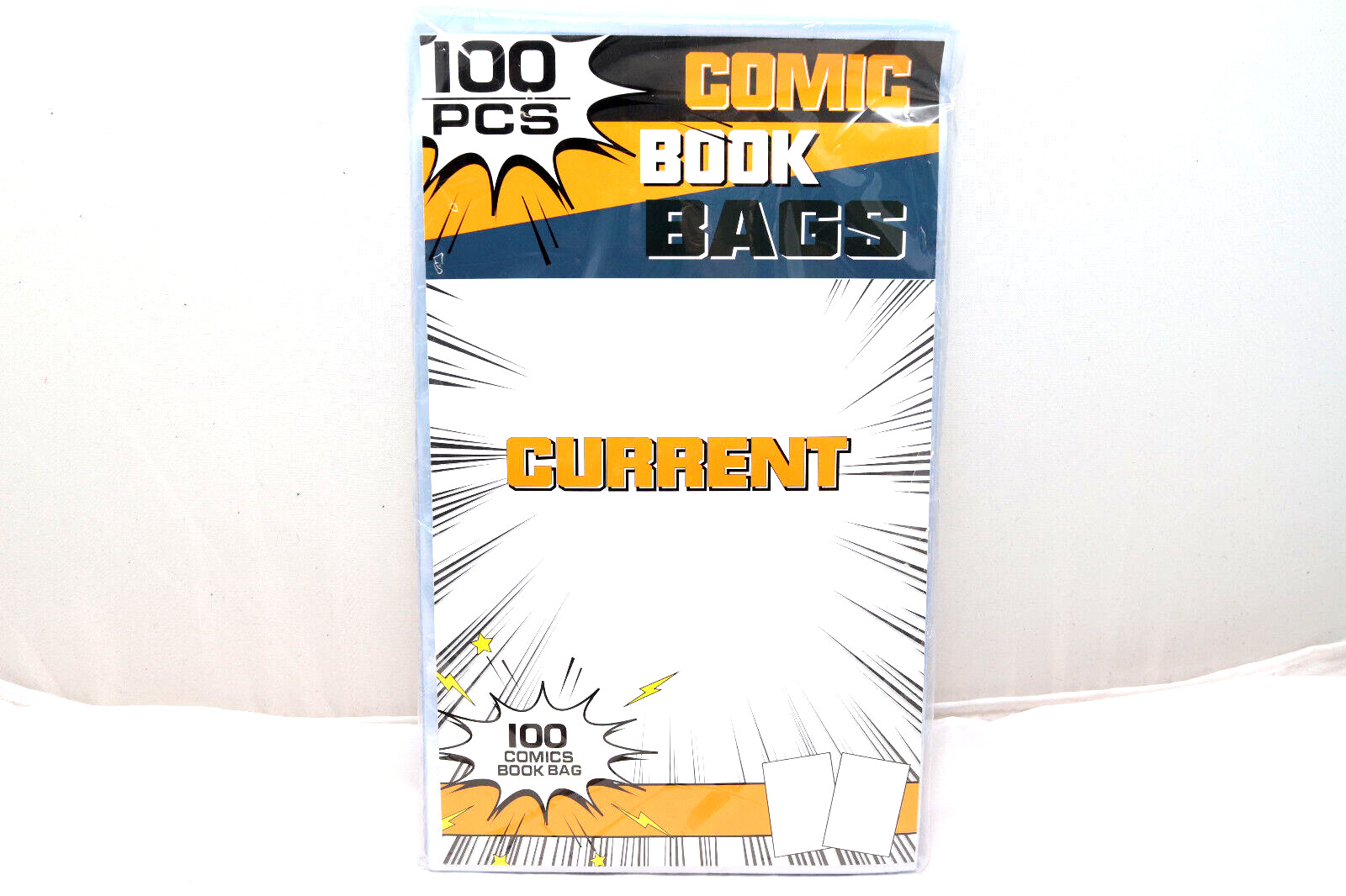 200 KKU Current Comic Book Bags  2 - 100 Count Acid Free Comic Book Bags