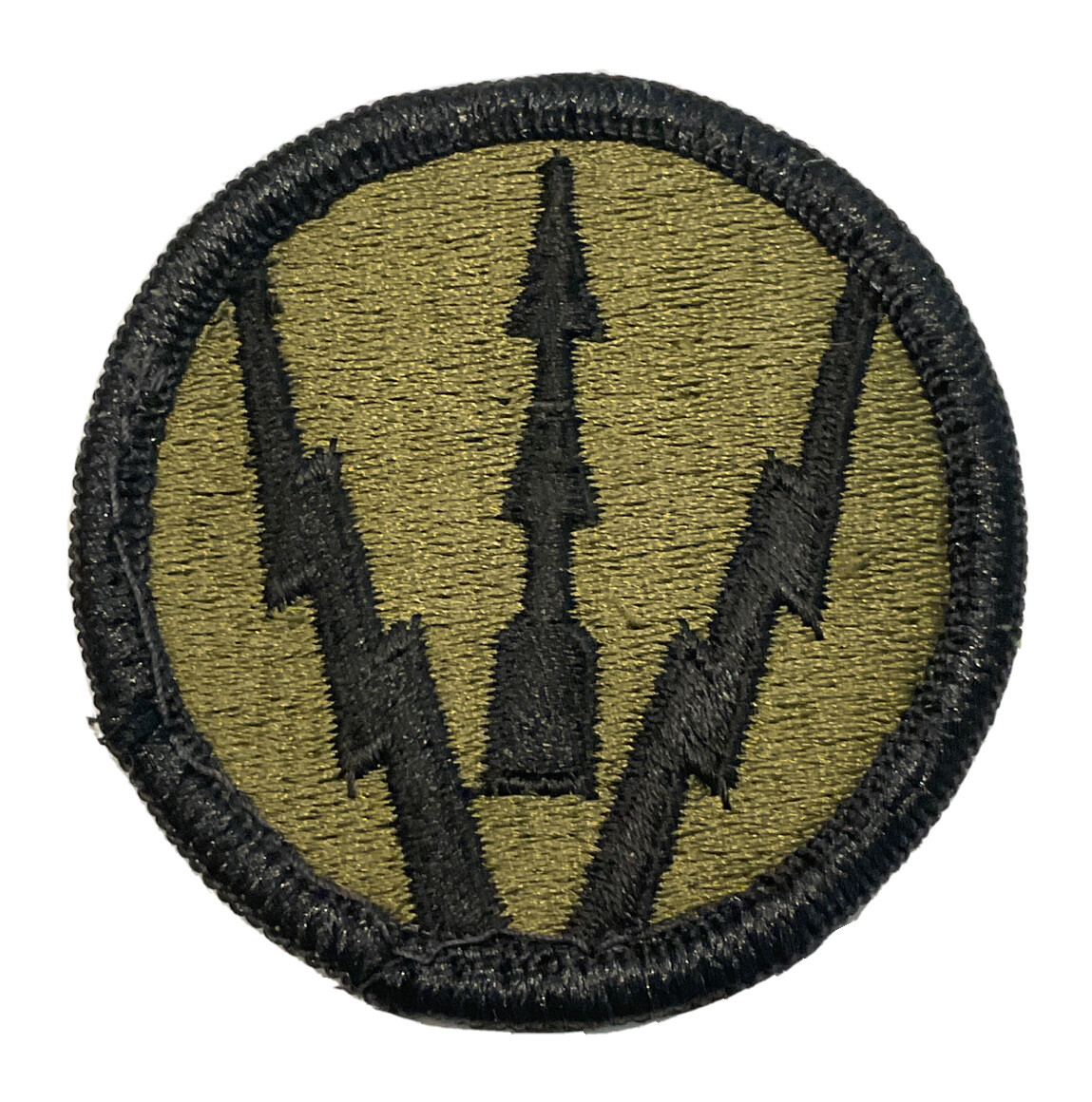 Vietnam Era Original U.S. Army Air Defense Center School Merrowed Edges Patch