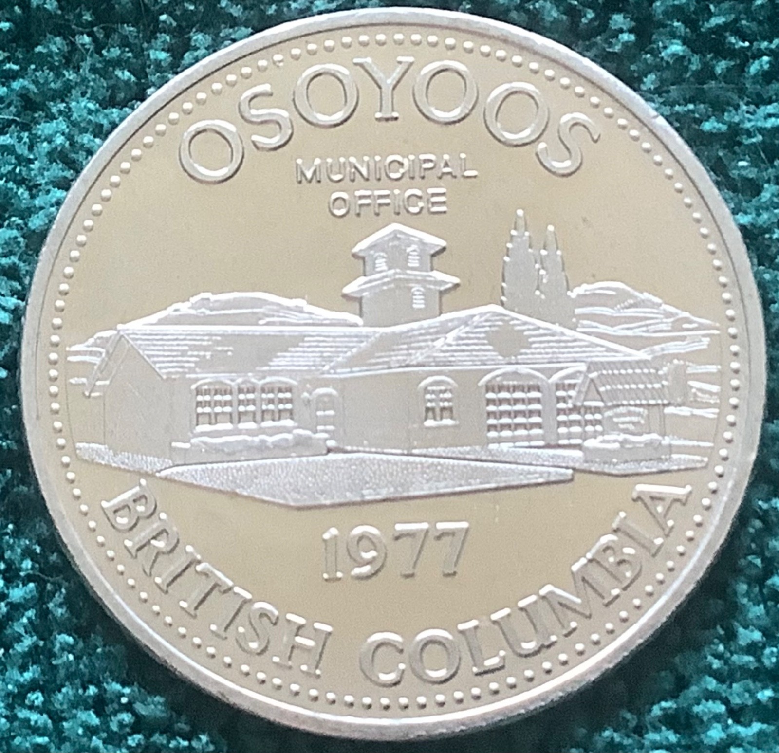 1977 Osoyoos British Columbia Dollar, The Spanish Capitol of Canada