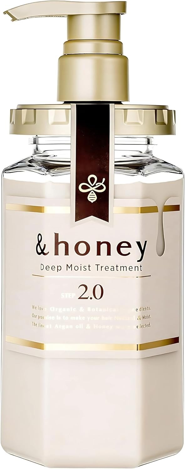 &honey Deep Moist Treatment – Japanese Hydrating Hair Conditioner with Honey