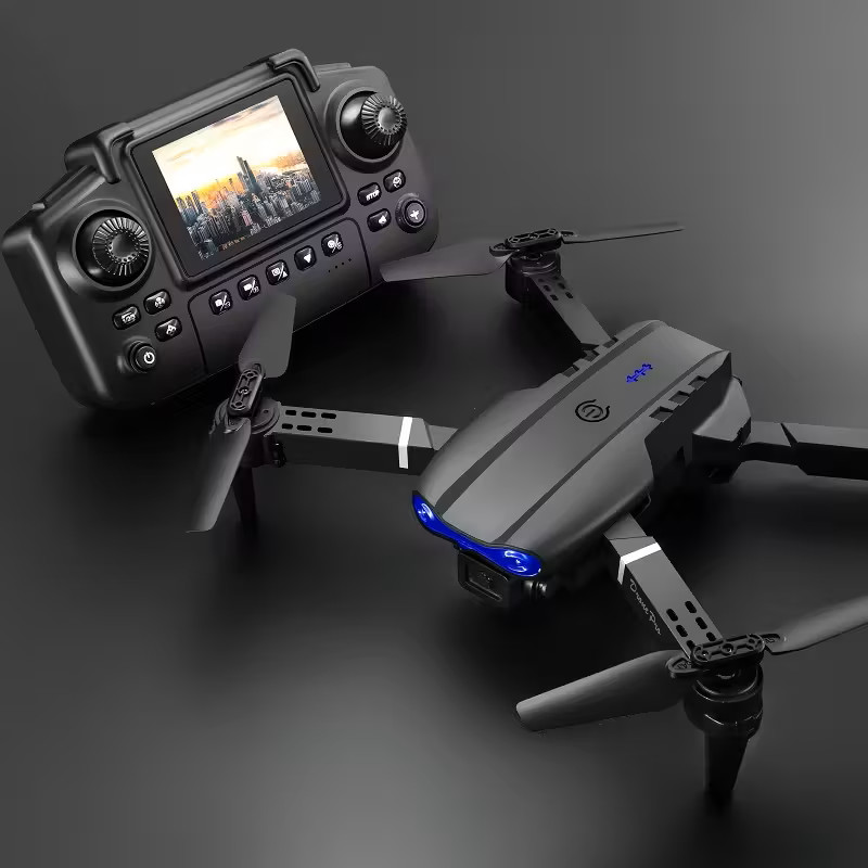 5K Dual Camera Brushless Drone with Screen Remote 5G WiFi Foldable RC Quadcopter