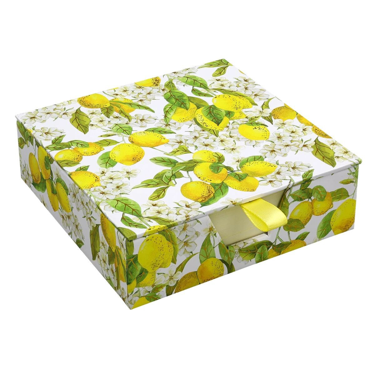 Amalfi Lemons Desk Notes by Peter Pauper box set with 250 sheets