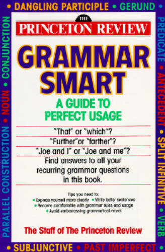 Grammar Smart (The Princeton Review) - Paperback By Goddin, Nell - VERY GOOD