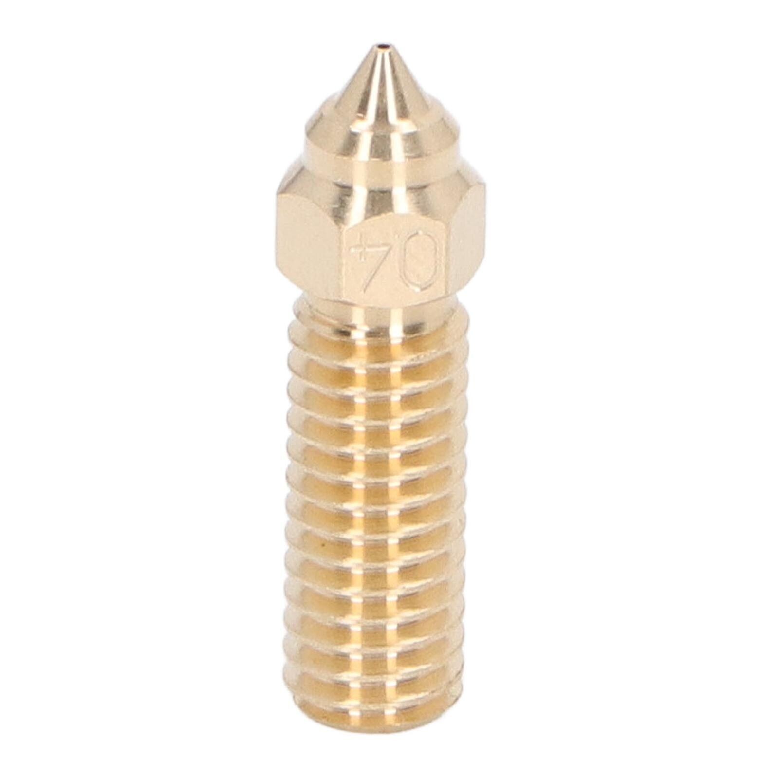 3Pcs 3D Printer Nozzle Kit Extruder Brass Nozzles High Flow High Temperature