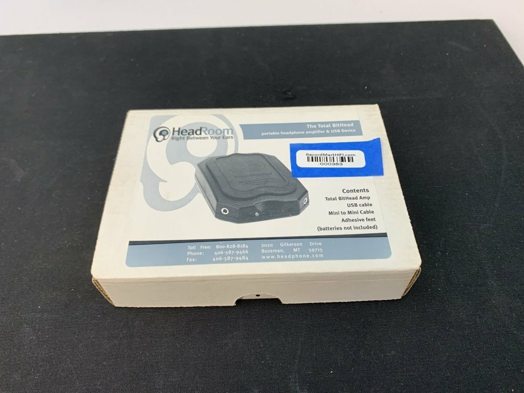 HEADROOM TOTAL BITHEAD PORTABLE HEADPHONE AMP AND USB DEVICE