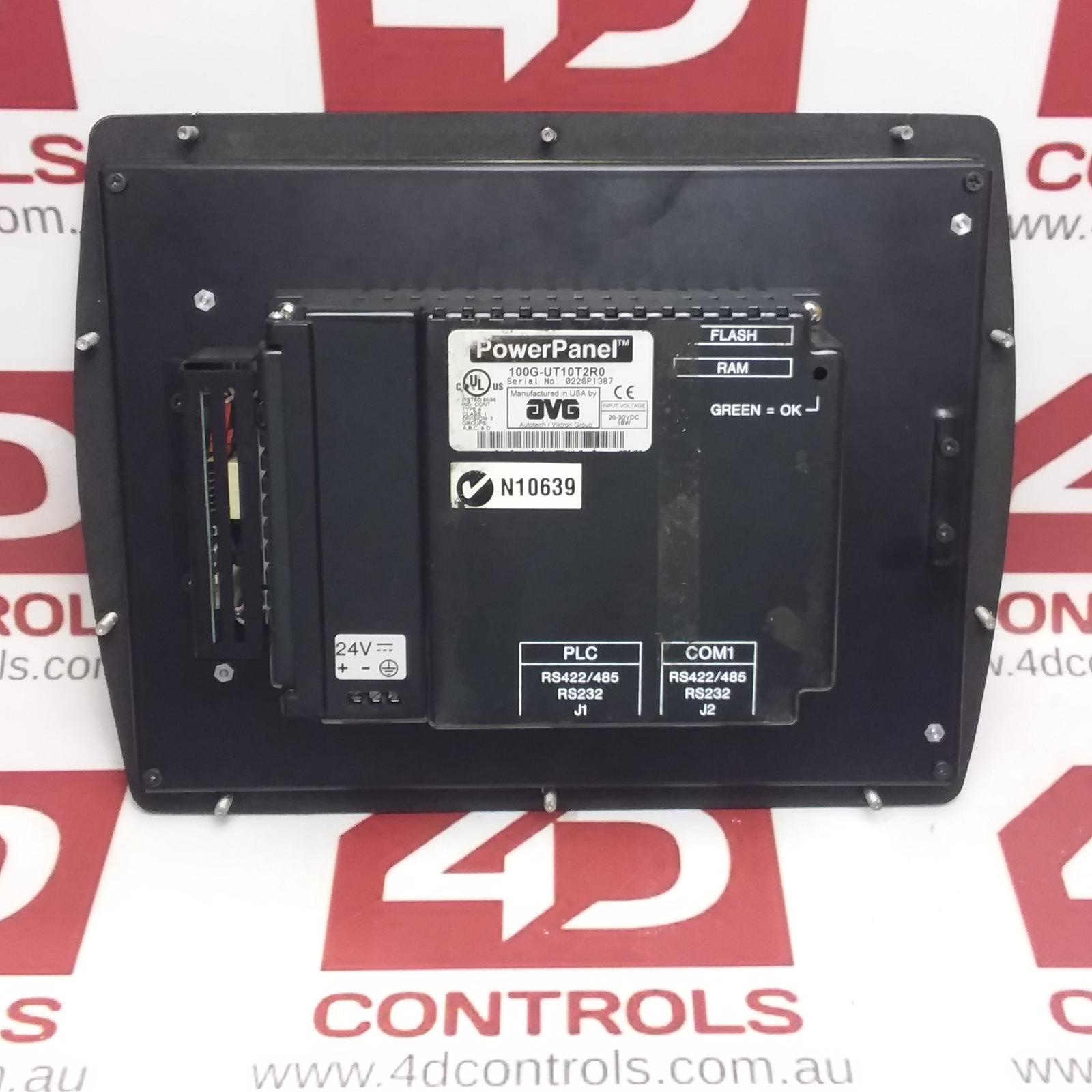 100G-UT10T2R0 | Uticor | HMI Operator Interface Touchscreen, Used