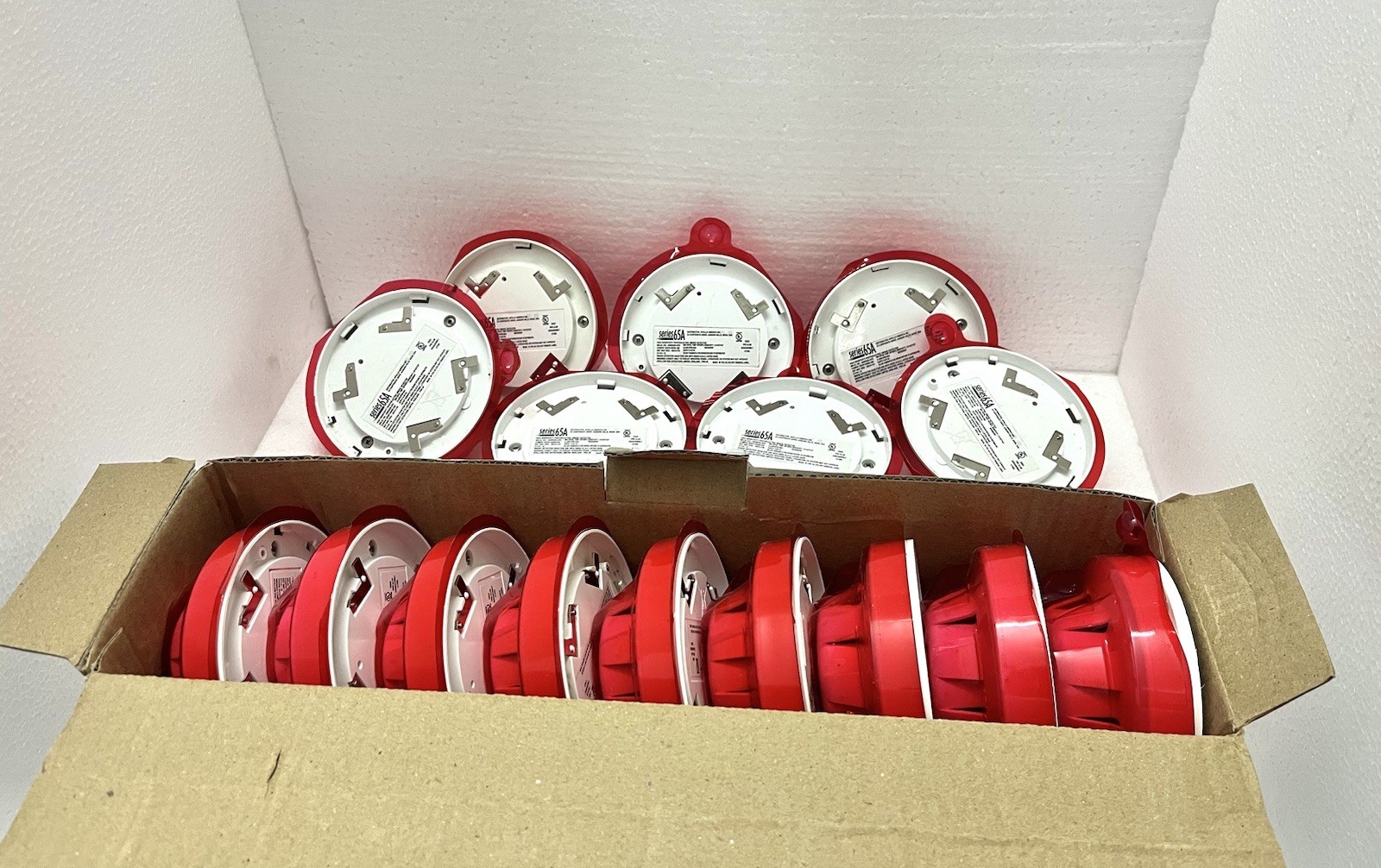 LOT OF 10 APOLLO 55000-328 APO HIGH SENSITIVITY PHOTOELECTRIC SMOKE DETECTOR