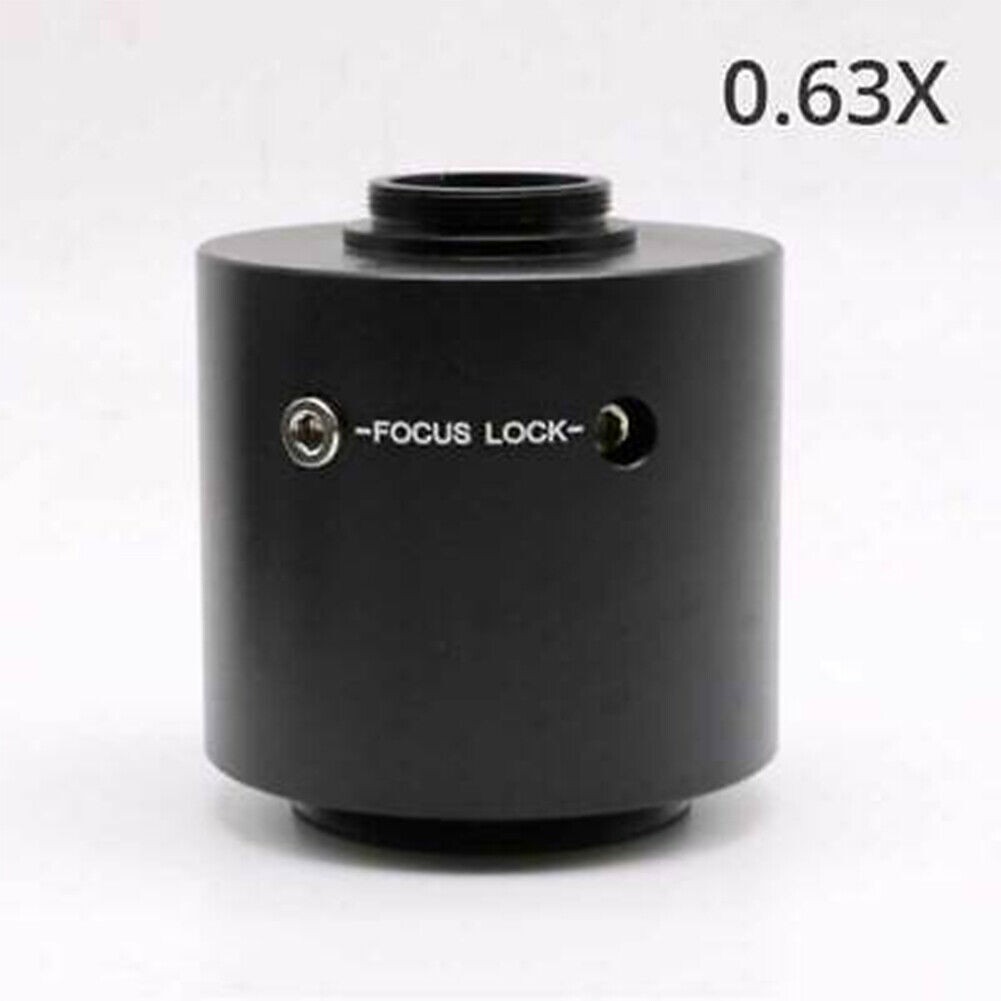 0.63X Reduction Lens C-Mount Camera Adapter Relay Lens for Olympus Microscope