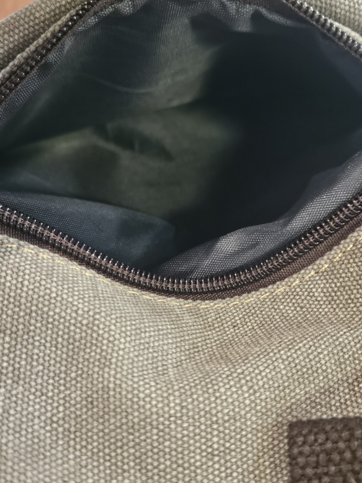 Prairie Schooner Tan Canvas Sling Bag Backpack