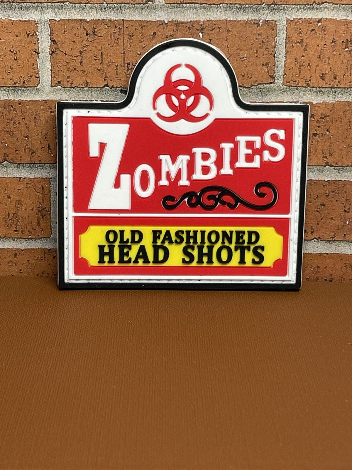 Tactical PVC Patch - Morale Zombies Patch - Zombies Gun Biohazard Patch