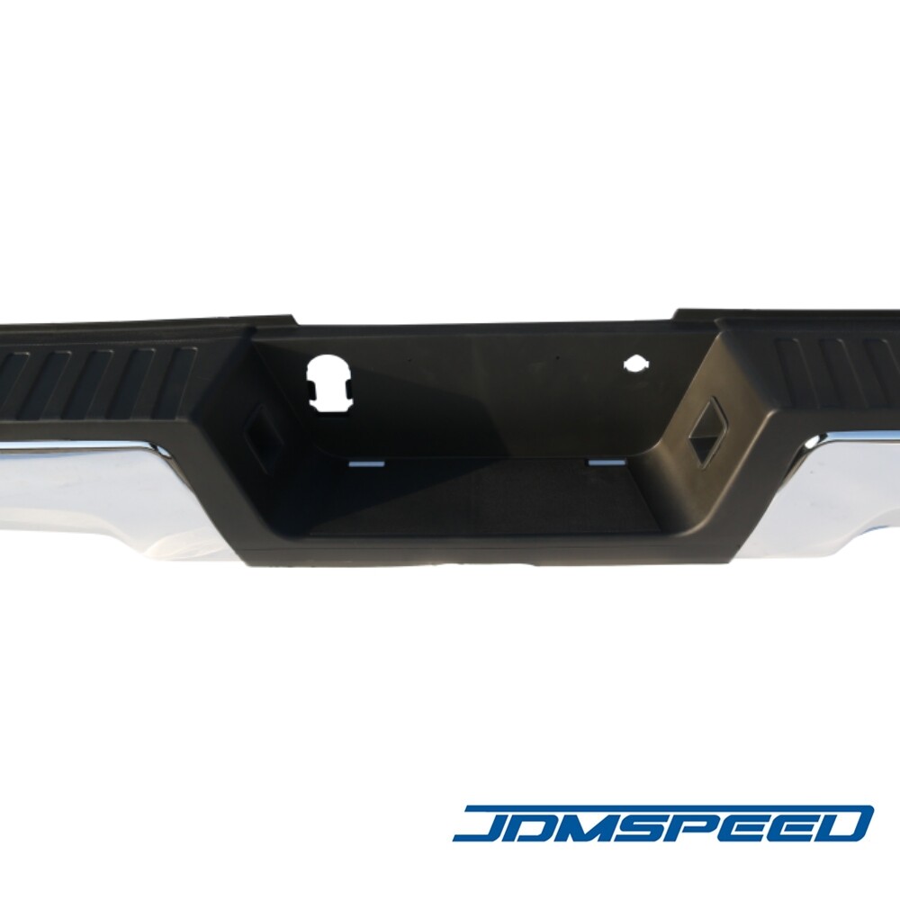 Chrome Rear Bumper Assembly Fits 2017-2022 Ford F-250 F-350 F-450 w/ Park