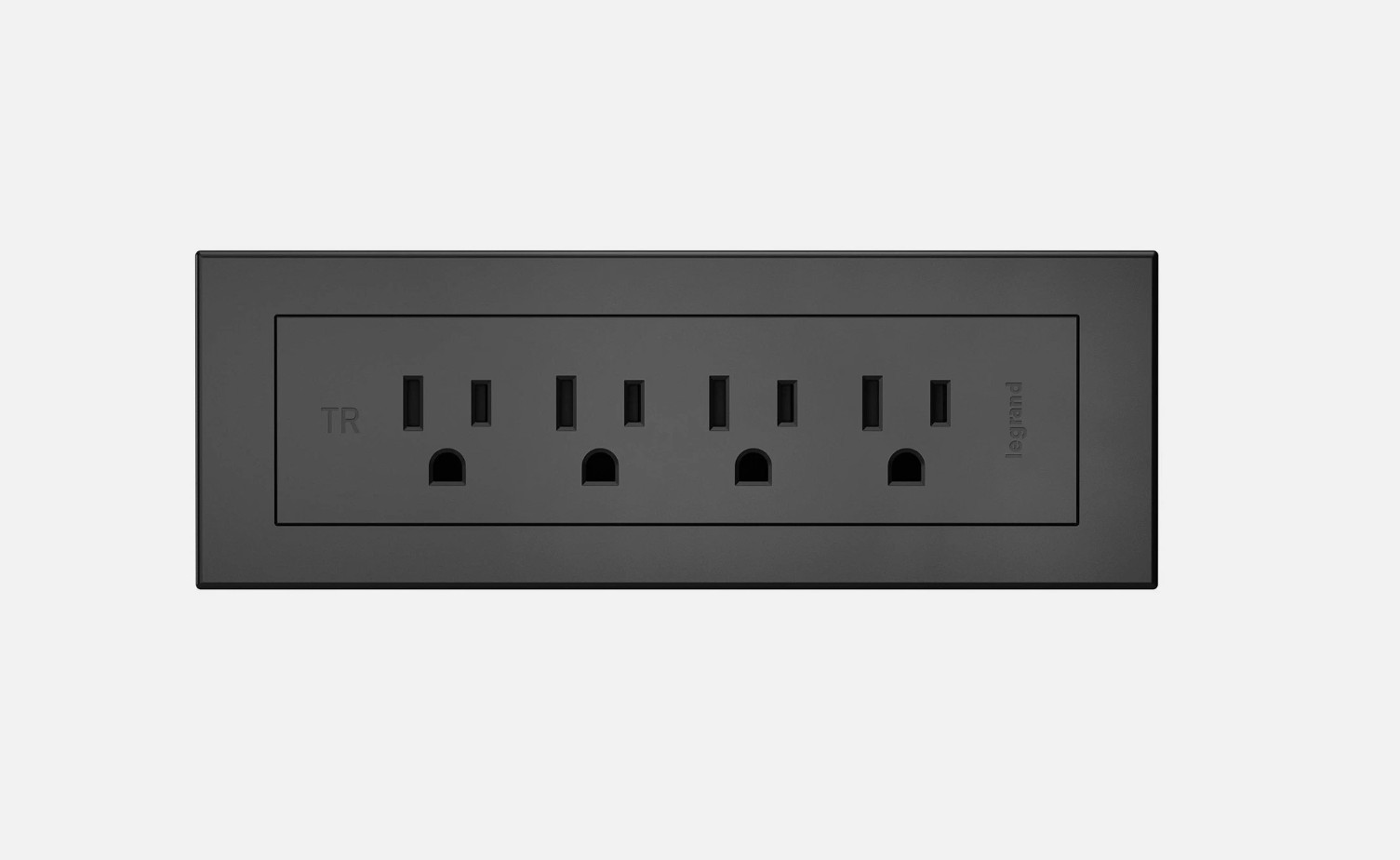 Legrand Wiremold RD4RBK10 radiant Furniture Power Center, Recessed Power Strip