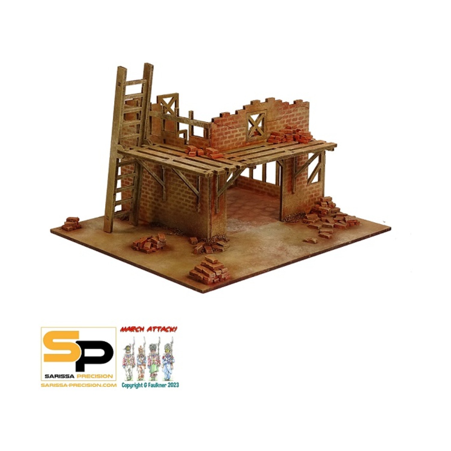 Sarissa Precisio Streets of Rome Terrai  Foricae Under Constructi Pack SW (New)