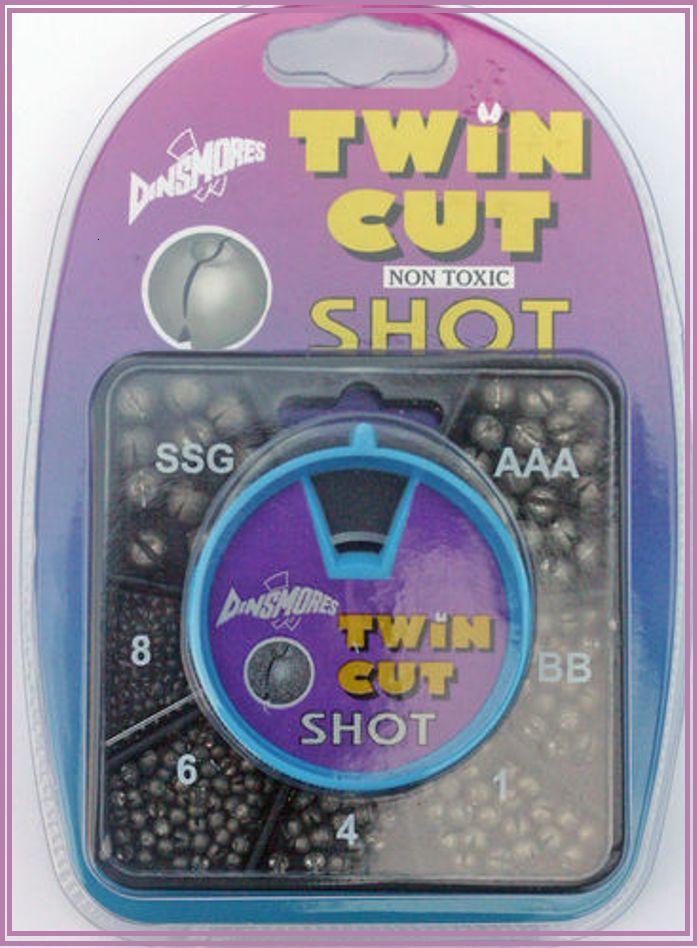 Dinsmores Twin Cut 7 compartment Fishing Shot Non Toxic Easy open/close  T7SQTC