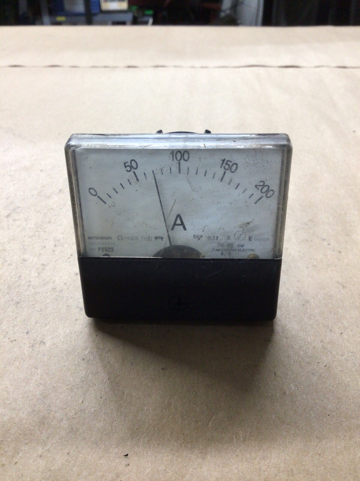 Mitsubishi  YM-206NDA 0-200 Amp Gauge #4030I155