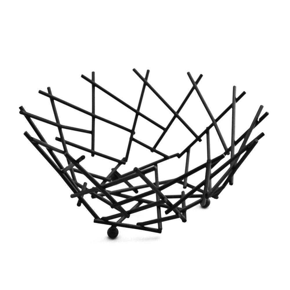 Metalcraft FRUB12 Baskets, 8.125" Length x 8.125" Width, Black