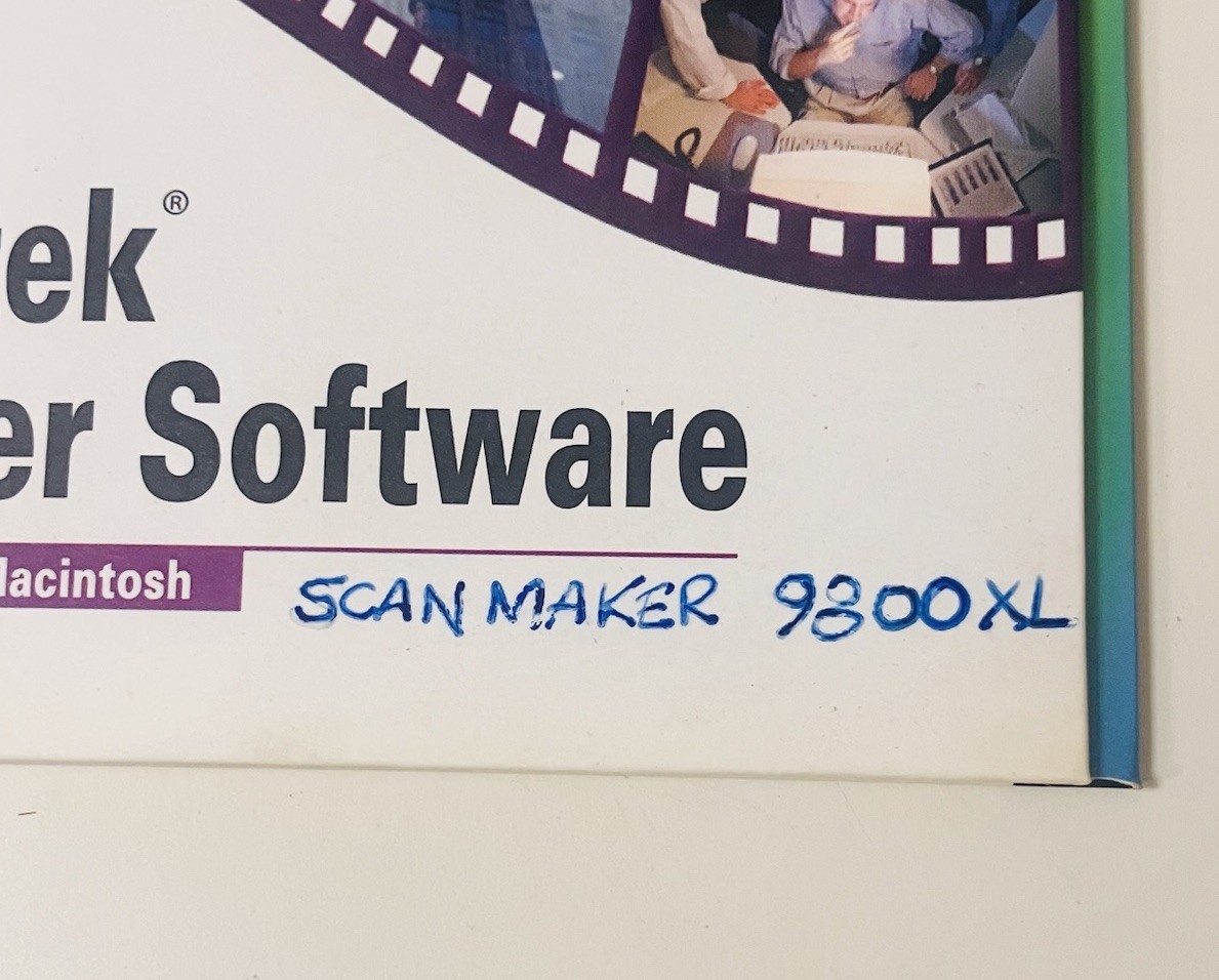 Microtek ScanMaker 9300XL Software + Adobe Photoshop Elements 2.0, Win/Mac